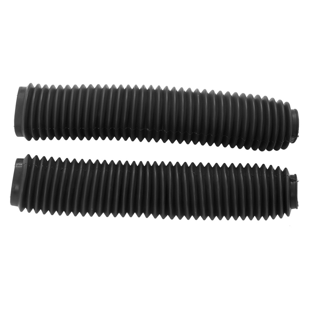 ･Black Pair Motorcycle Front Fork Shock Boots Dust Cover For RM125 DR250 DRZ400