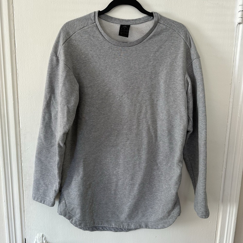 Adidas Men’s Tango Grey Heather Sweat Jersey Size Medium