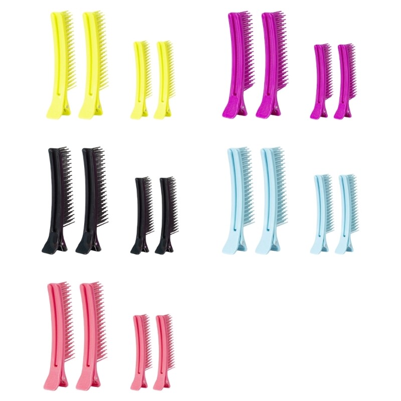 2 Pcs Hair Styling Clips - Sectioning Pins for Salon & Home Use