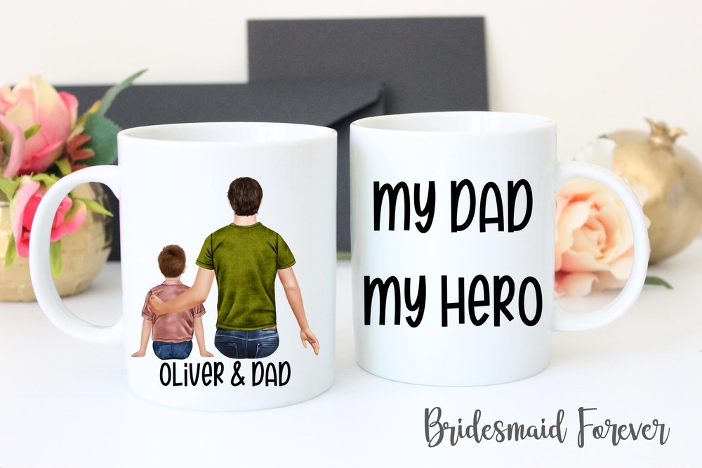 Fathers Day Gift Fathers Day Mug Girl Dad Dad Of Girls Father Daughter Gift For-image