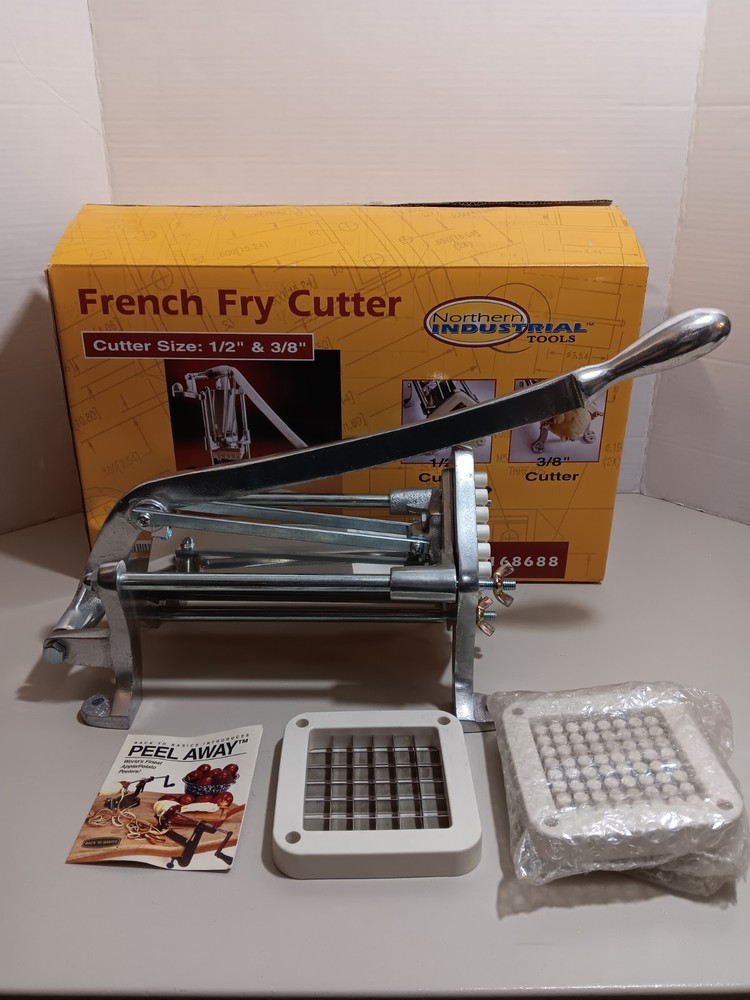 Vintage Northern Industrial Commercial French Fry Cutter 1/2