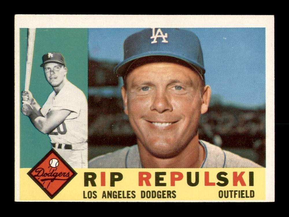 1960 Topps #265 Rip Repulski EX-MT Baseball Card OBGcards