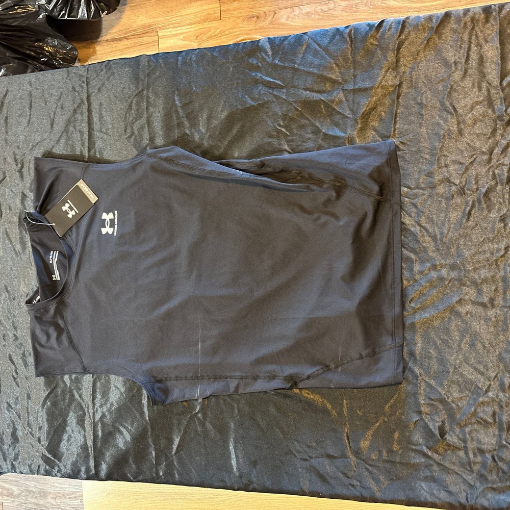 Under Armour Men's HeatGear Armour Sleeveless Compression Shirt