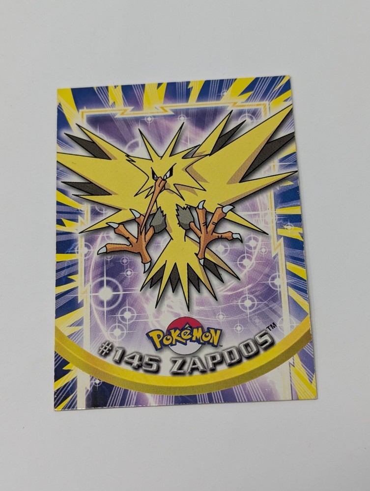 2000 Topps Pokemon TV Animation Edition Series 3 Zapdos #145 LP