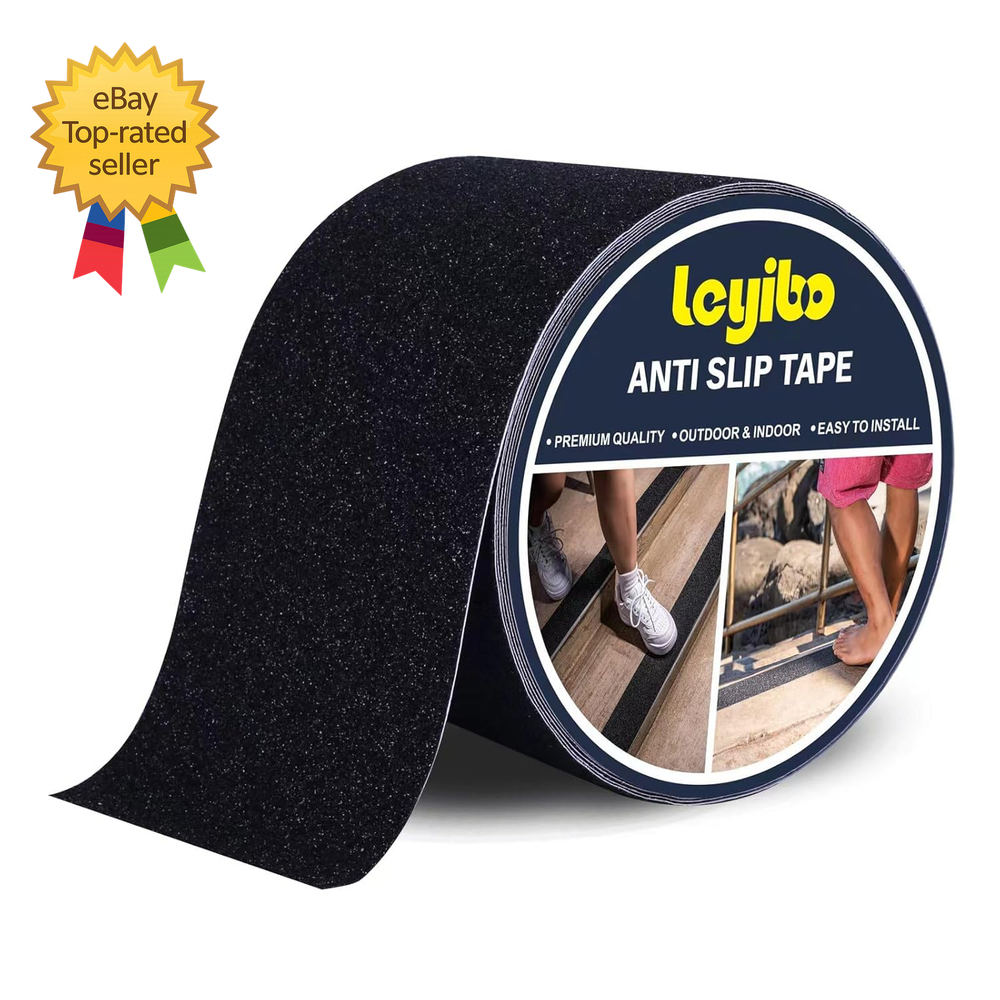 Anti Slip Tape 4 Inch x 42 Ft Waterproof Non Skid Grip Roll for Stairs Steps