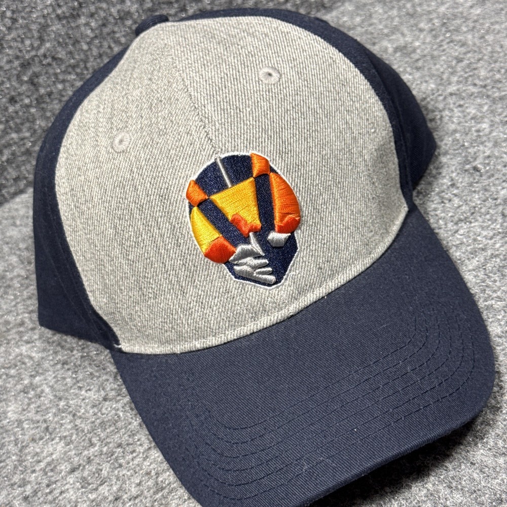 Station Casinos Hat - Gray/Navy Adjustable Cap - Embroidered Logo