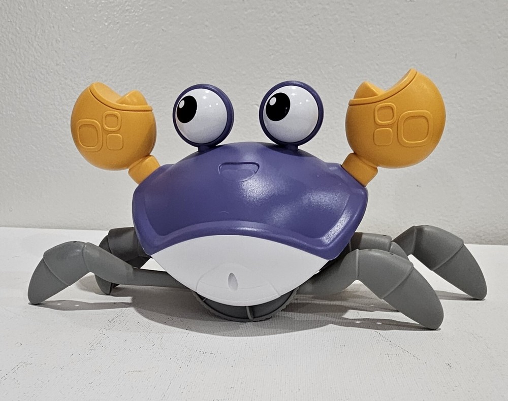 Interactive Obstacle-Avoiding Crab Toy for Crawling Babies 68