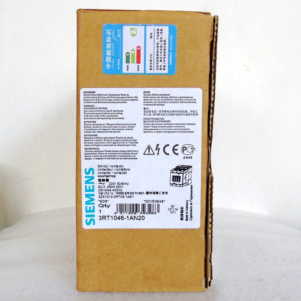 1PC Siemens 3RT1046-1AN20 Contactor New 3RT10461AN20