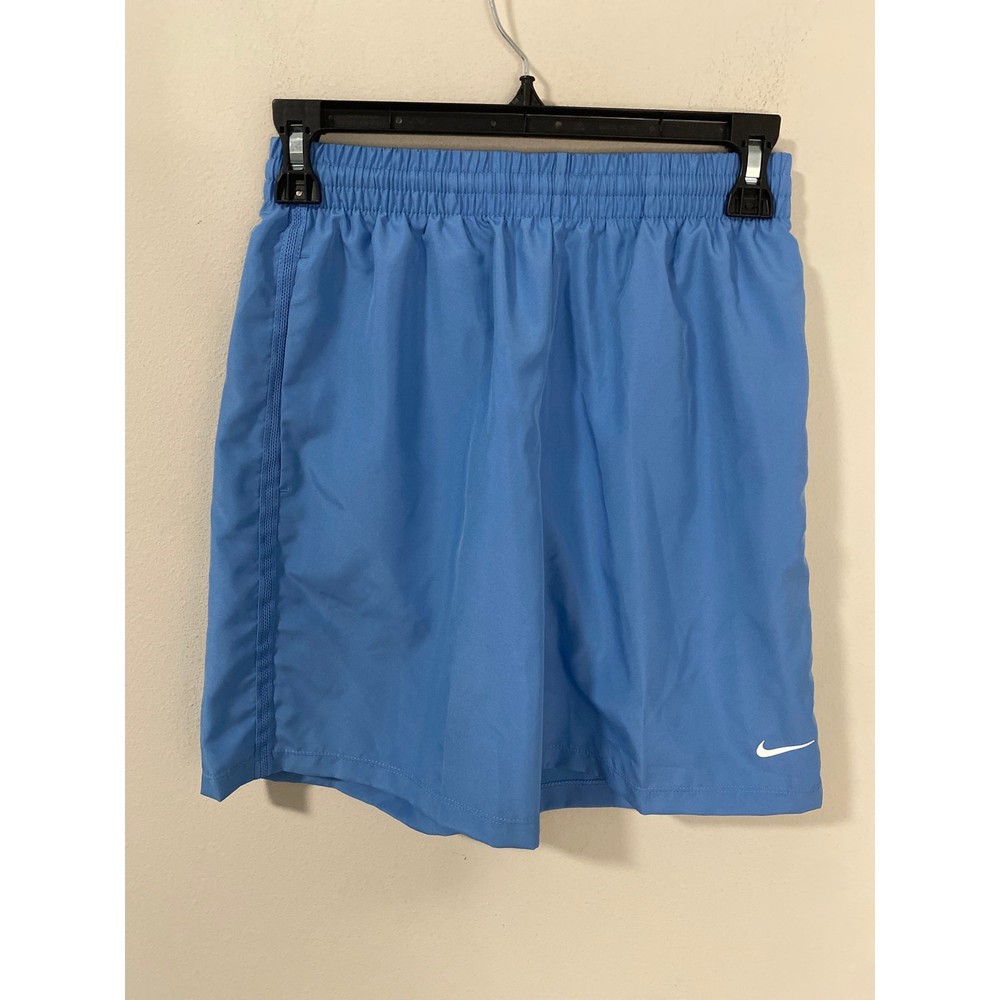 NWT Nike Kids Dri-Fit Training Shorts Youth Athletic Gym Shorts, Blue Size Large