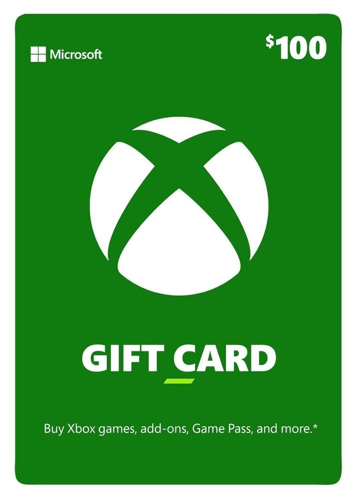 Xbox Live $100 Gift Card - US Region Digital Code