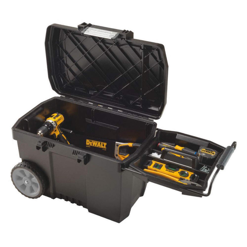 DEWALT 24-inch Rolling Contractor Tool Chest Plastic 16D x 16.5H