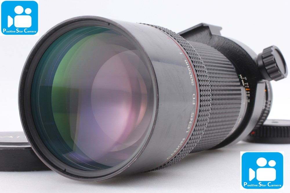 Canon FD 300mm f4 L Manual Focus Telephoto Lens Mint Condition Japan Import