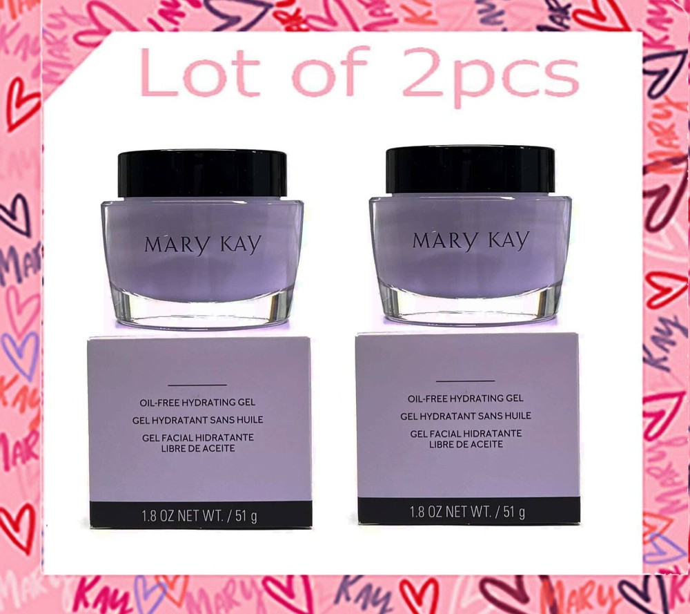 Mary Kay Oil-Free Hydrating Gel 1.8oz (51g) 2-Pack Exp 2027