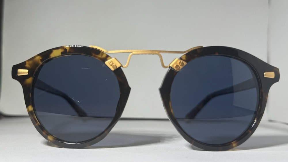 KREWE STL II  Bengal Polarized 24K Sunglasses