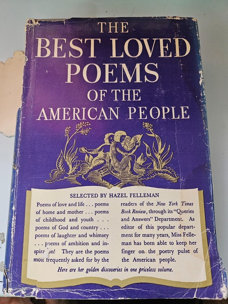 Best Loved Poems of American People by Hazel Felleman (1936, Hardcover) #5