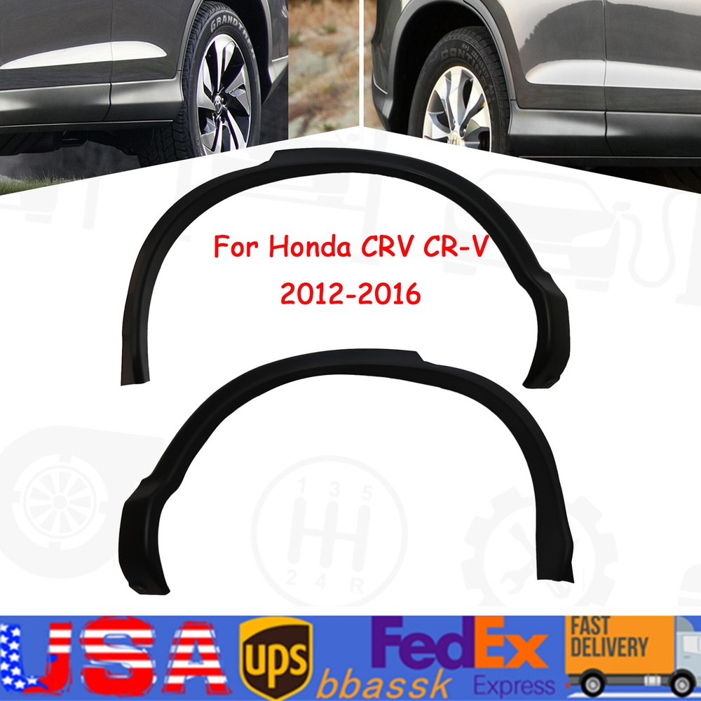 Rear Fender Wheel Arch Trim Moldings Assy For Honda CR-V 12-16 Right & Left Side