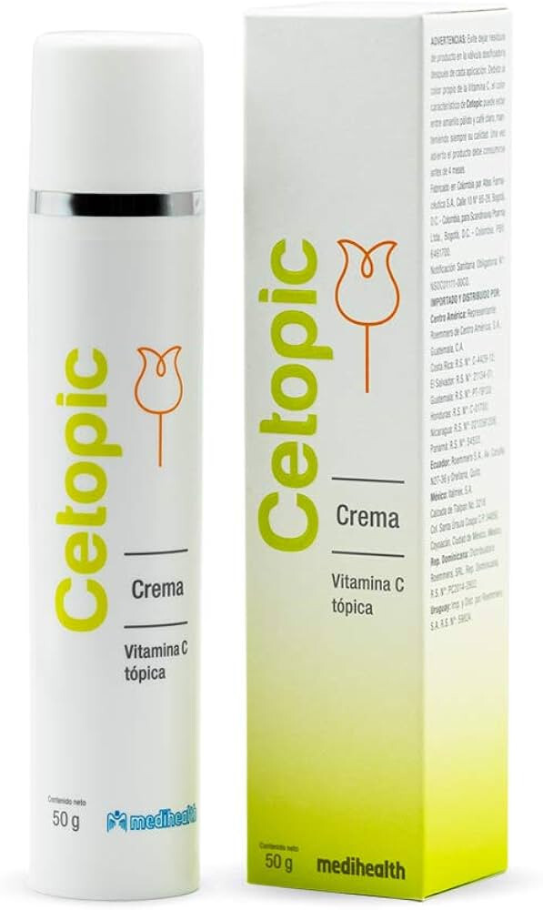CETOPIC CREAM Vitamin C 50g 1 Bottle NEW IN BOX / SERUM VITAMINA C Free Shipping