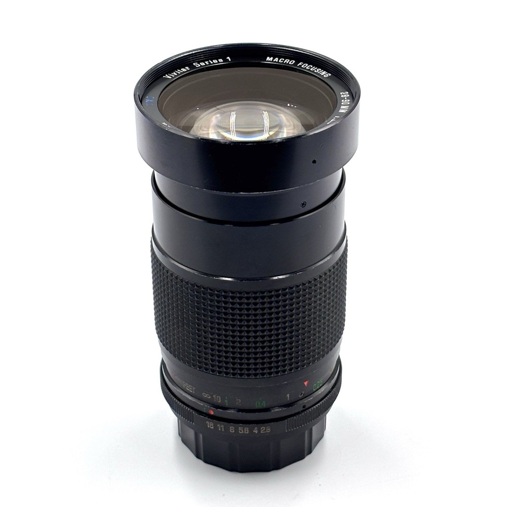 Vivitar Series 1 28-90mm f2.8-3.5 Macro Lens for Pentax K Mount with Rear Cap