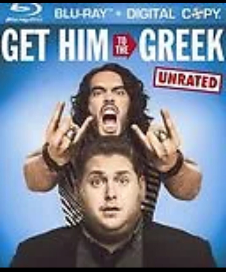 Get Him to the Greek (Blu-ray Disc, 2010, 2-Disc Set, Includes Digital Copy...