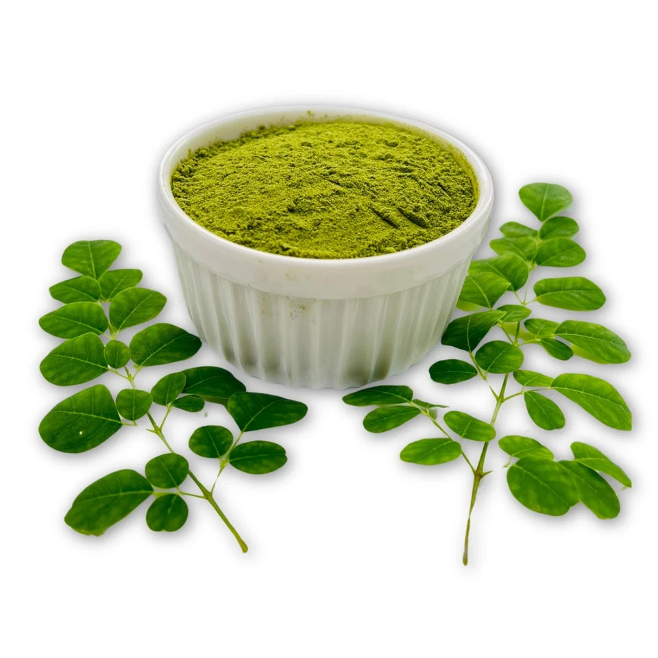 100% Organic Ceylon Moringa Tea Powder 100g - Herbal & Natural
