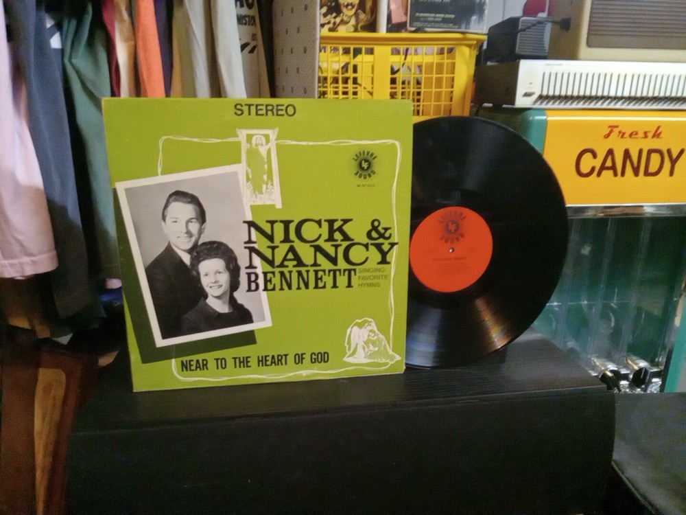 RARE Bowden Georgia Local Southern Gospel Nick & Nancy Bennett Near To The Heart