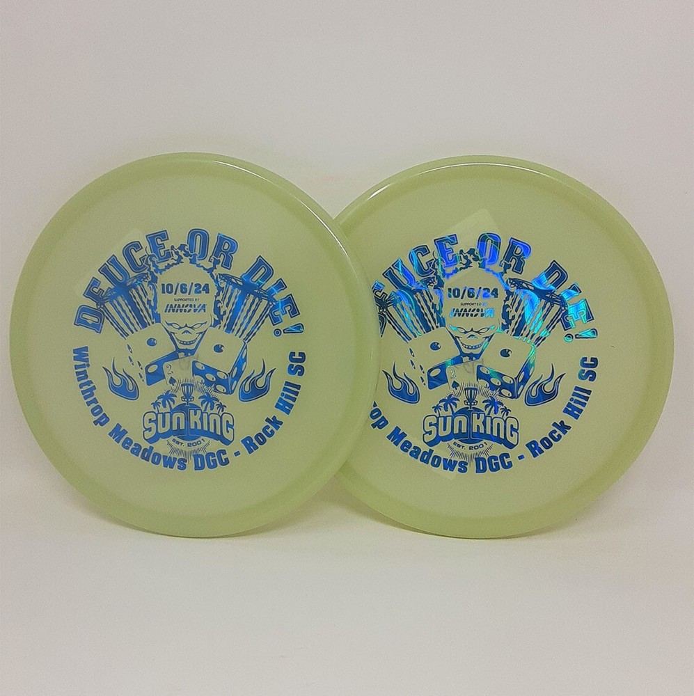 Set of (2) Innova Champion Proto Color Glow Toro Deuce or Die 173-5g FREE SHIP 1