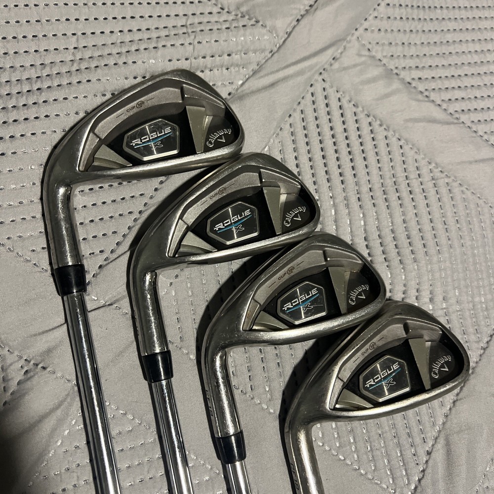 Callaway Rogue X Iron Set 5,6,8,9 Graphite Regular Left 38in