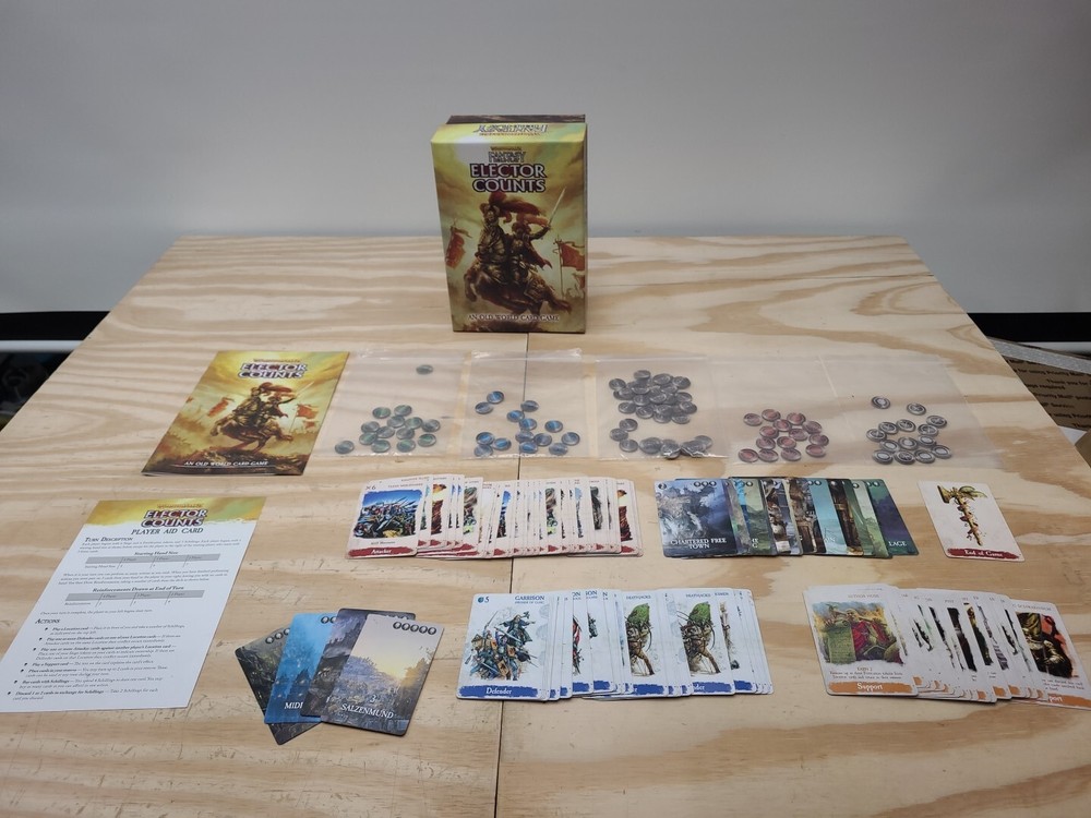 Warhammer Fantasy Roleplay: Elector Counts | An Old World Card Game⚔️COMPLETE🛡️