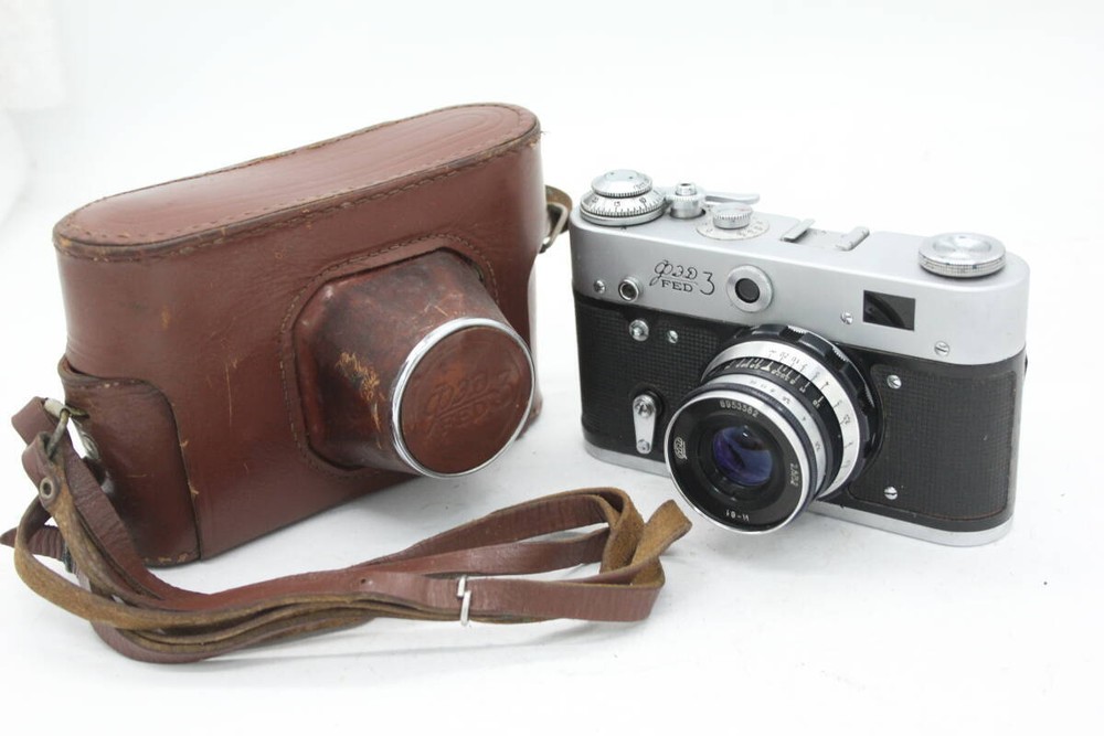 Fed 3 N-61 52Mm F2.8 Camera V5239 from Japan