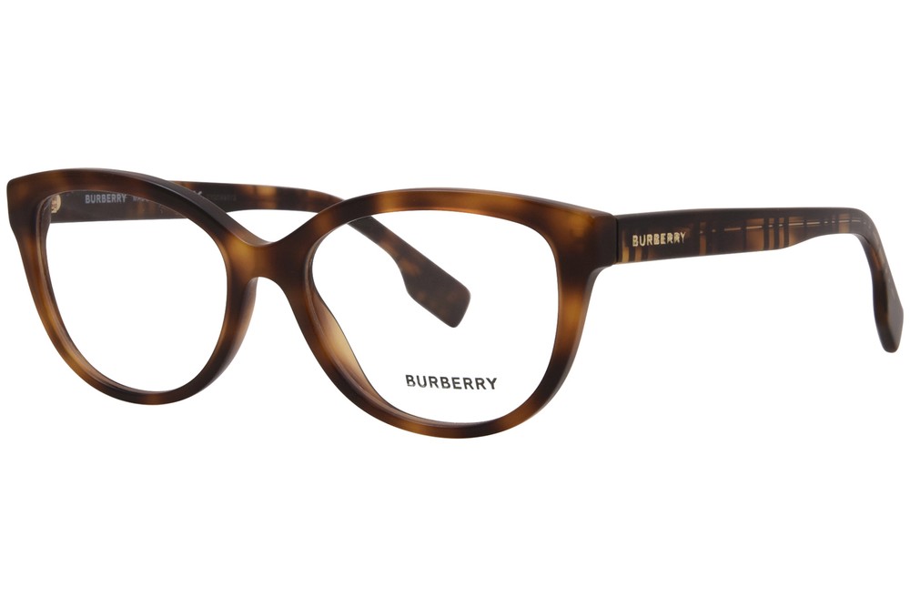 Burberry Esme BE2357 3985 Eyeglasses Women's Havana Full Rim Square Shape 52mm