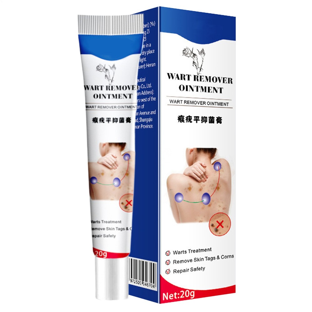 100% Skin Tag Mole Wart Removal Cream, 20g Natural Fast-acting Skin Mole Remover