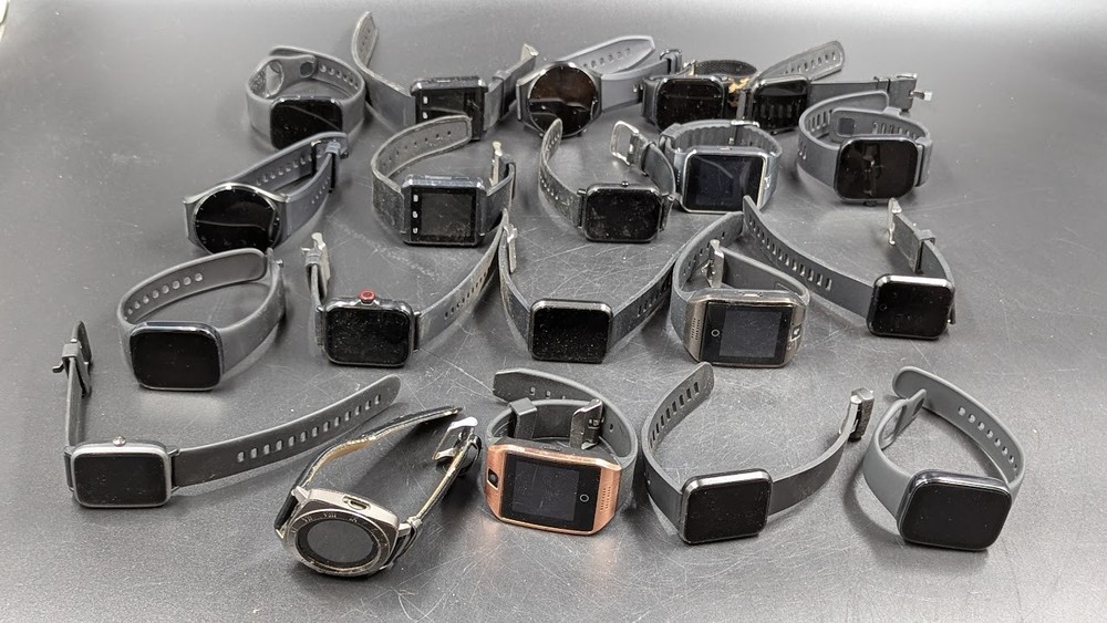 Lot of 20 Various Smart Watches - Not Working, For Parts or Repair