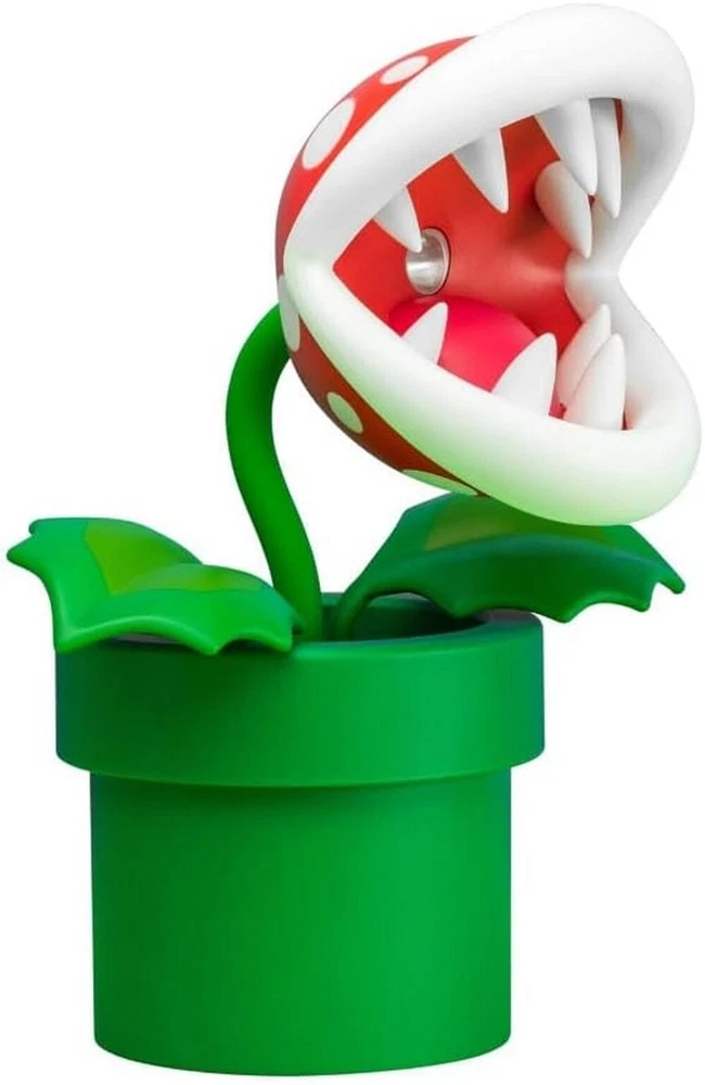 Nintendo Super Mario Piranha Plant Posable LED Night Light Decor  