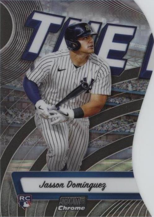 2024 Topps Stadium Club - Triumvirates Nickname #TVN-15 Jasson Dominguez (RC)