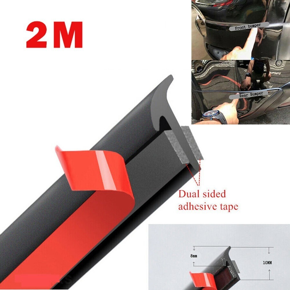 Sealing Strip 2 Meter Fender Lip Headlight Rubber Sealed Strips High Quality