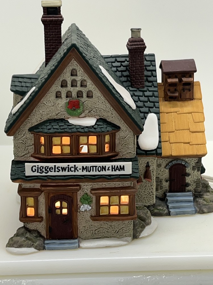 Dept 56 Giggleswick Mutton & Ham Retired Heritage Village Collectible #5822-0