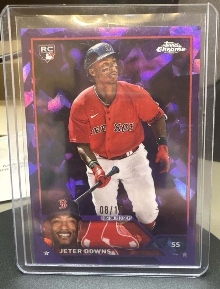 Jeter Downs 2023 Topps Chrome Sapphire Rookie Purple Parallel 5/10
