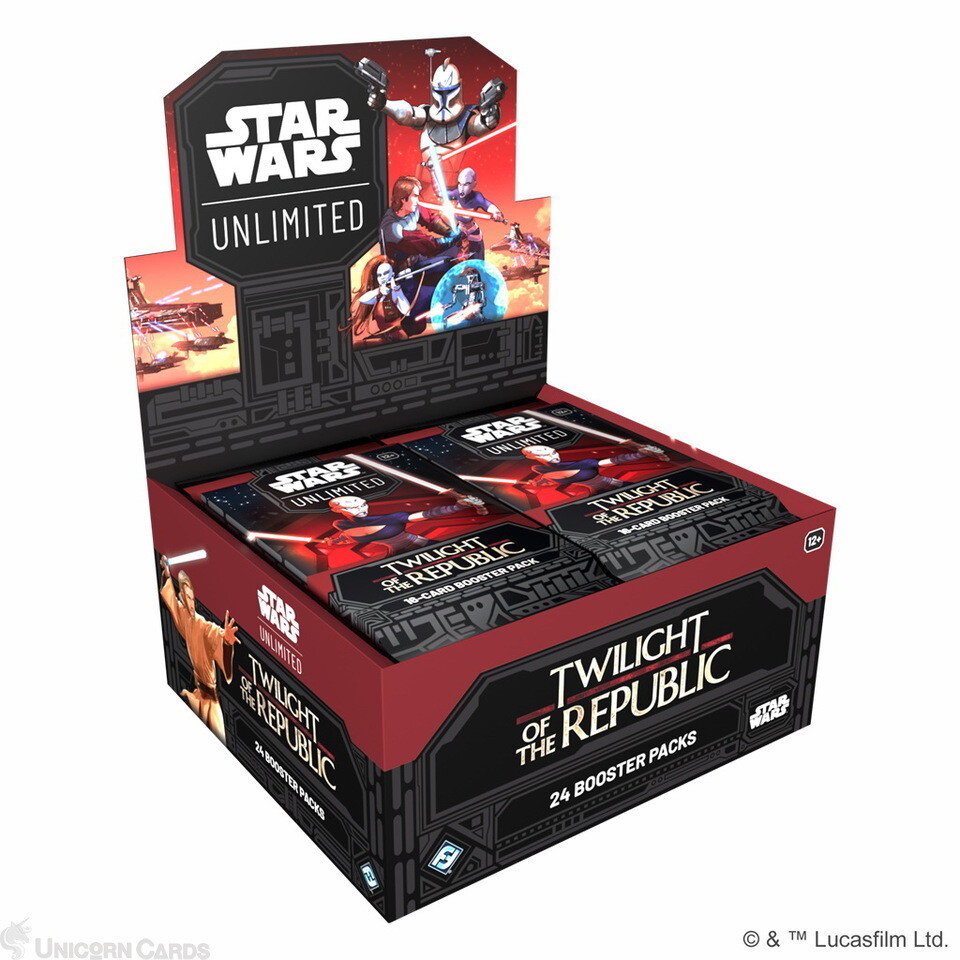 Star Wars: Unlimited - Twilight of the Republic Booster Display Box (24 Packs) :