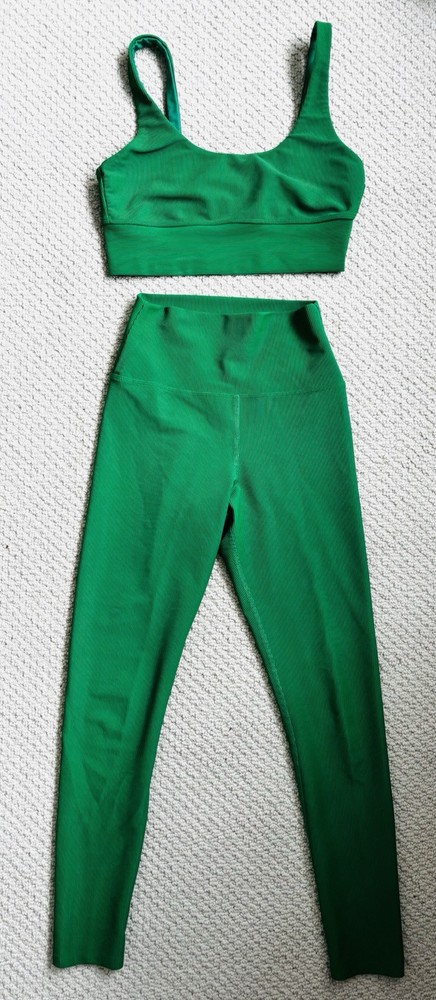 Beach Riot Ribbed Bra and Legging Set for Workouts or Lounge