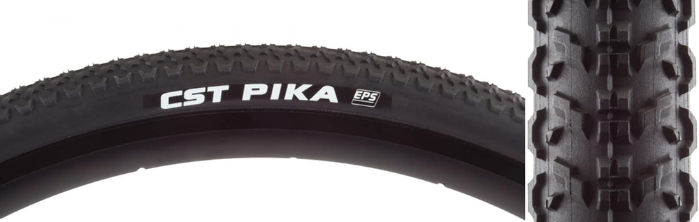 Pika 700x42 Gravel Tire with Dual Compound 60TPI Steel Bead EPS Puncture Protection