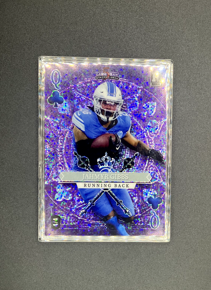 2023 Wild Card Stacked Deck Jahmyr Gibbs 4/4 RC