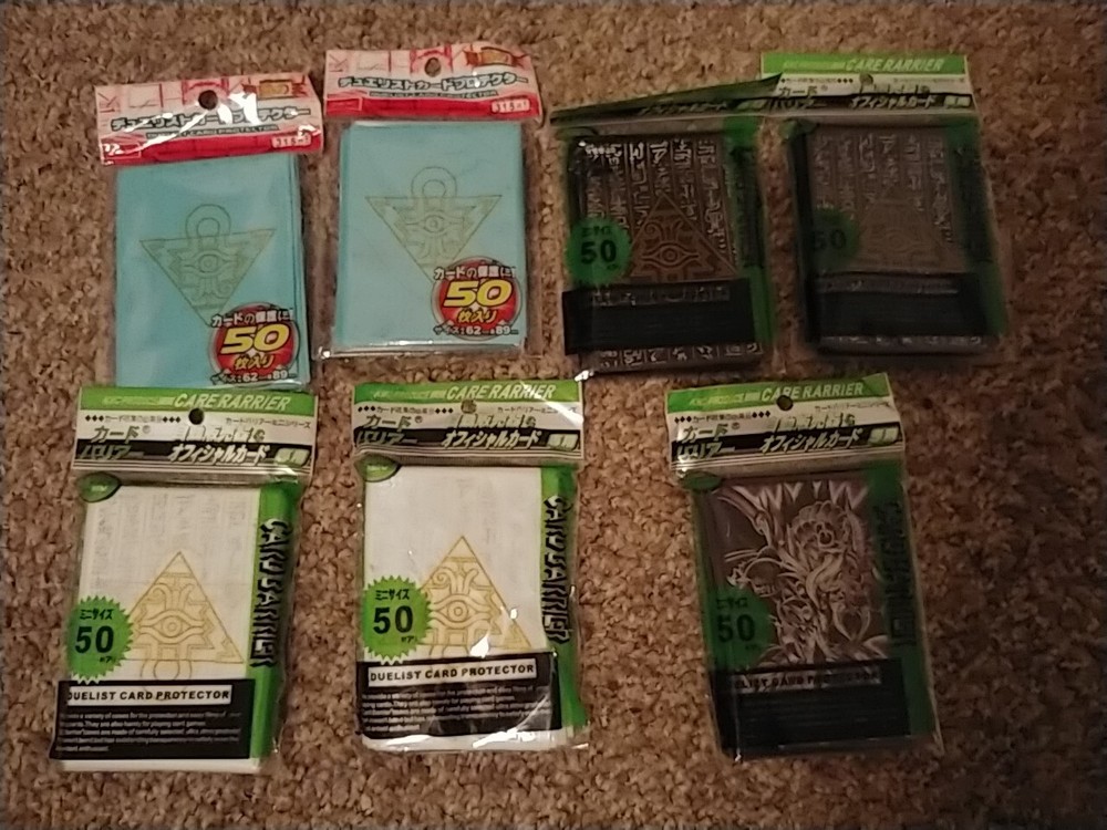 Yu-Gi-Oh Card Sleeves Lot (Seven Packs)