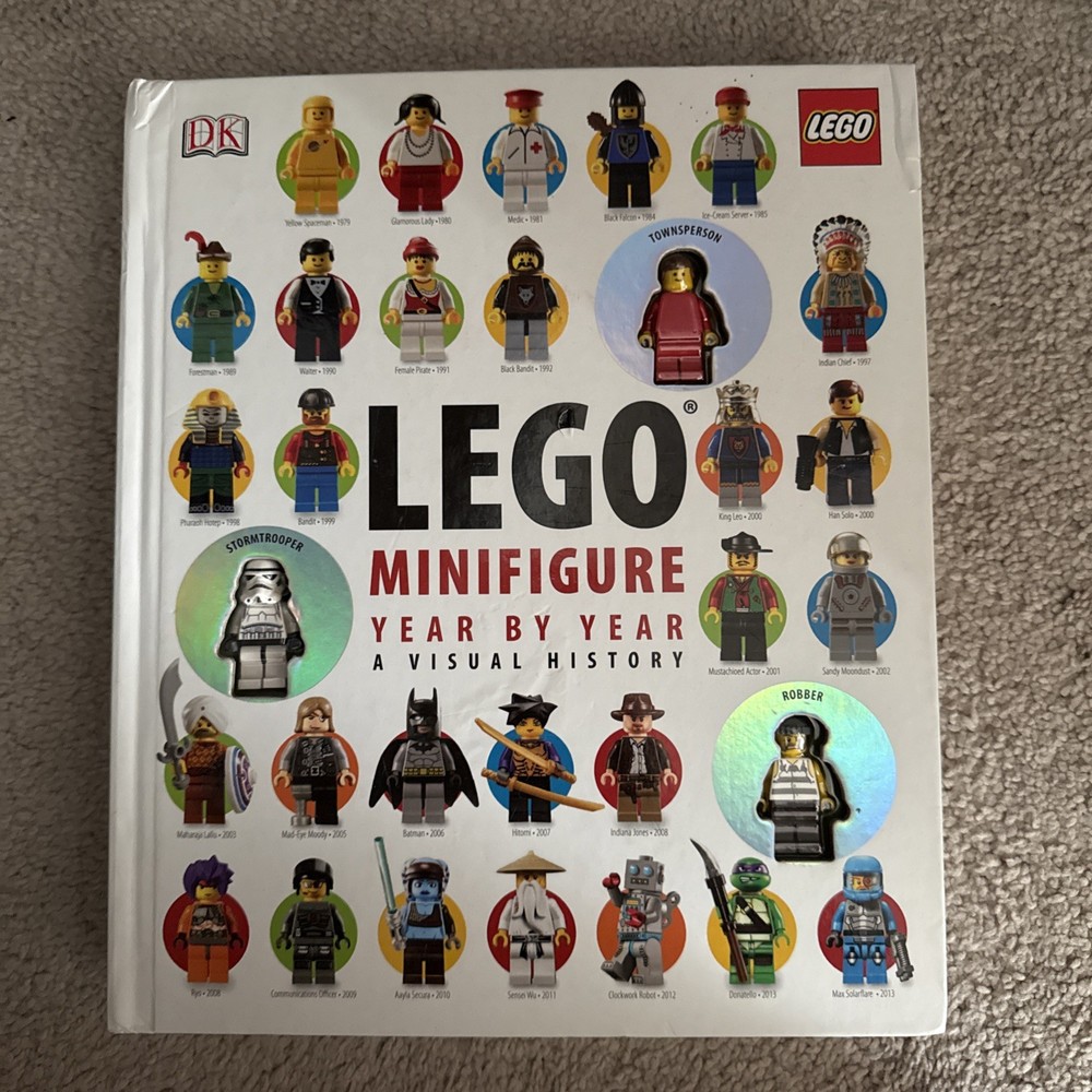 Lego Brand New DK Minifigure Year By Year Book