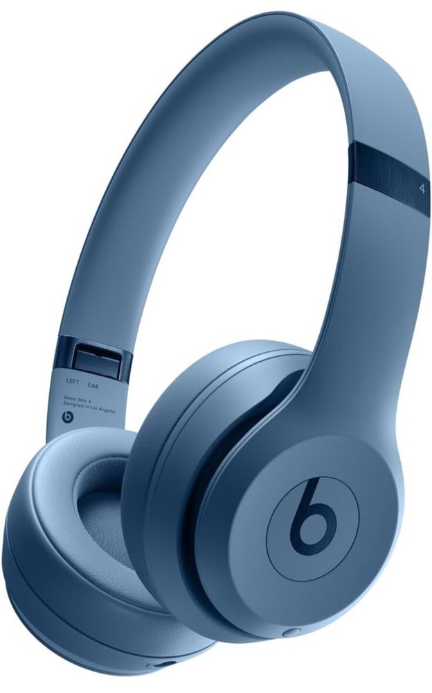 Beats Solo 4 Wireless On-Ear Headphones in Slate Blue