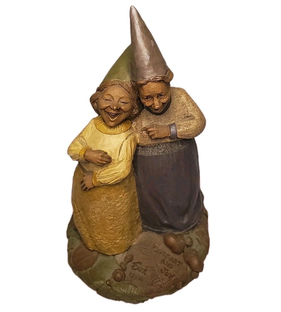 VTG 1992 Tom Clark Gnome COMFORT AND JOY Edition 80 Grandma Gnomes Cairn 5184