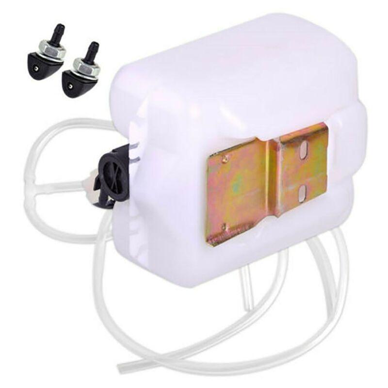 2 Pin Windshield Washer Pump Kit with Reservoir Tank and Jet Switch