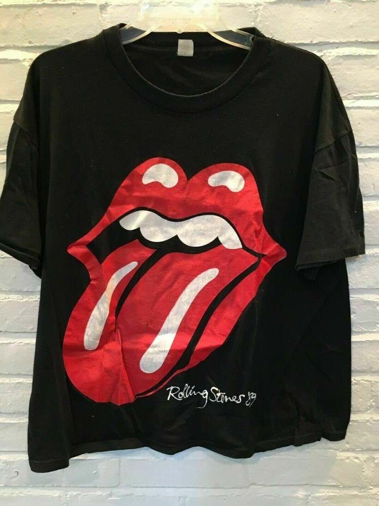 FLASH SALE - Authentic Rolling Stones Concert Tee - 1989 Tour - XL-image
