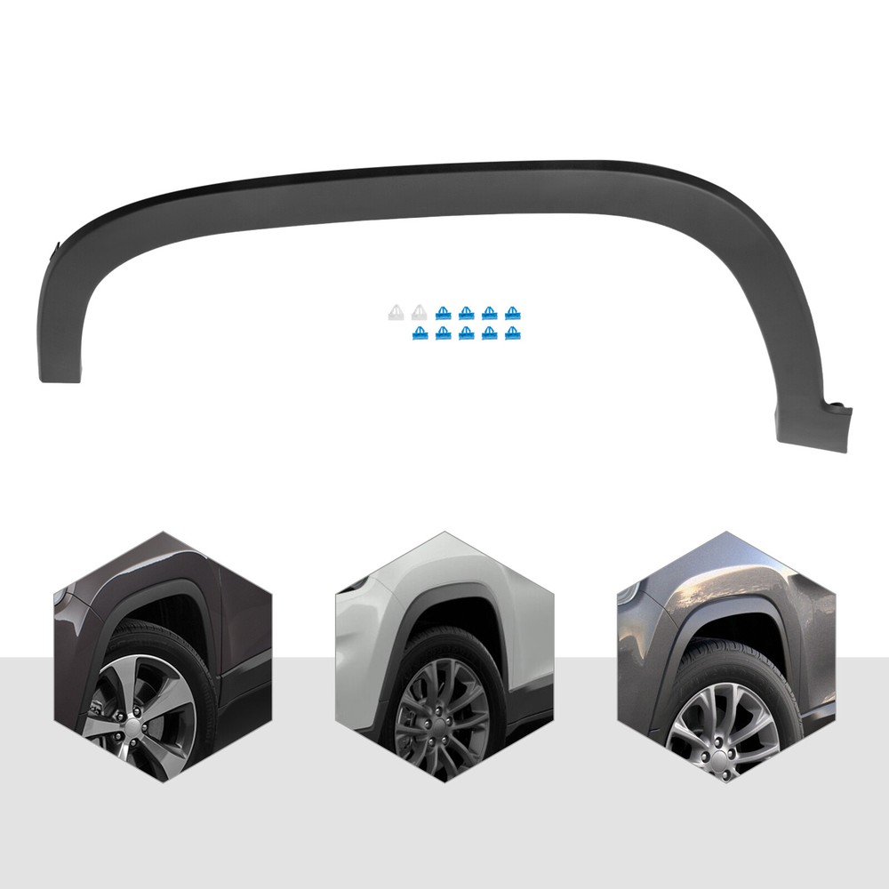 Fender Flares For 2019-2022 Jeep Cherokee Left Driver Side Front Fender Trim