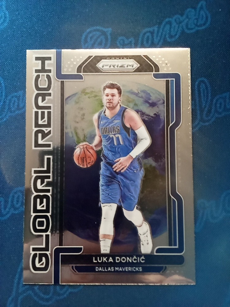 2021-22 Panini Prizm Global Reach Luka Doncic 4 Dallas Mavericks 🔥💎