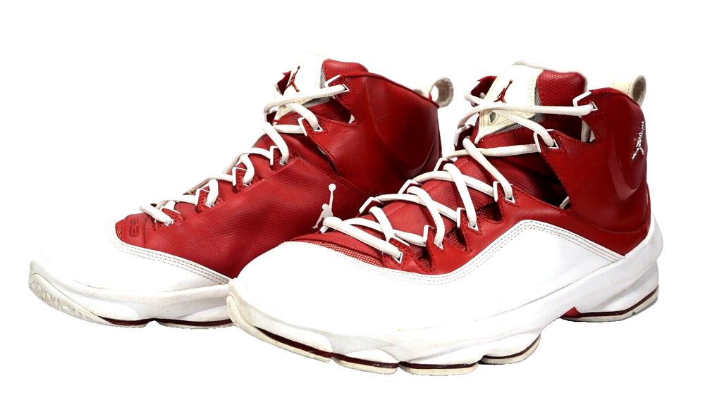 - Jordan Jumpman Elite 1 Size 12 - White Varsity Red 343151-103